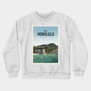 Visit Honolulu Crewneck Sweatshirt